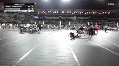 90 lbs 5th Place - Jeremiah Jaramillo, Buxton (NJ) vs Tyler Lopez, North Hunterdon