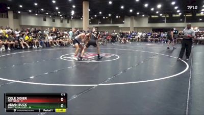 175 lbs Round 1 (4 Team) - Adian Buck, BHWC/Duval Elite vs Cole Didier, Pod Squad