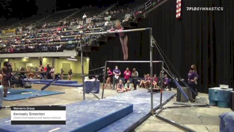 Kennady Simonton - Women's Group, Chow's Gymnastics and Dance Institute - 2021 Women's Xcel Region 4 Championships