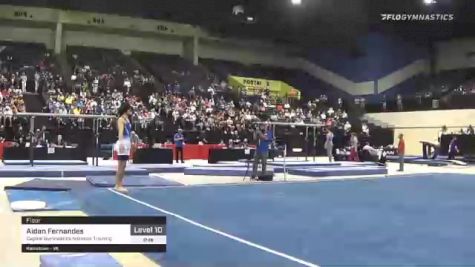 Aidan Fernandes - Floor, Capital Gymnastics National Training Center - 2021 USA Gymnastics Development Program National Championships