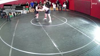 215 lbs Champ. Round 2 - Benjamin Jaynes, Desert Oasis vs Jameson Reed, Corona Del Sol High School