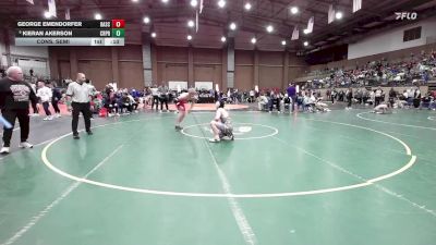 150 lbs Cons. Semi - George Emendorfer, Baylor vs Kieran Akerson, Creighton Prep