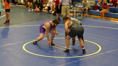 285 lbs Round 1 - Nicholas Johnson, Rookie Old Man vs Troy Johnson, New York