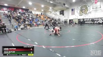 120 lbs Cons. Round 4 - Noah Butler, Northview vs Jonel Hutton, Oxnard