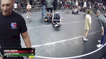 50 lbs Semis & 1st Wrestleback (8 Team) - Jaxon Cardinal, Minnesota Maroon vs Landon Childers, Indiana Gold