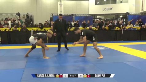 Danny Pla vs Carlos A. H. Mejia 2024 World IBJJF Jiu-Jitsu No-Gi Championship