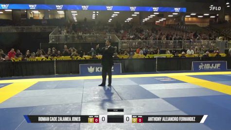 Anthony Alejandro Fernandez vs Roman Cade Zalamea Jones 2025 Pan Kids Jiu-Jitsu IBJJF Championship