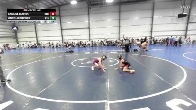 76 lbs Round 3 (12:30pm Saturday) - Lincoln Brower, Mat Assassins vs Samuel Martin, Untouchables, MN
