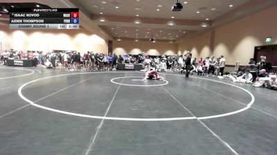 126 lbs Champ. Round 1 - Isaac Novod, Massachusetts vs Aiden Thompson, Pennsylvania