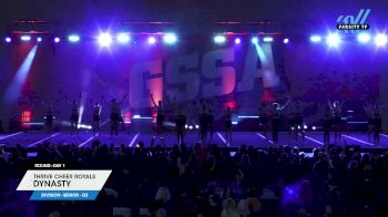 Thrive Cheer Royals - Dynasty [2025 L4 Senior - D2 Day 1] 2025 GSSA Grand Nationals