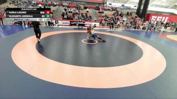160 lbs Cons. Round 2 - Karla Lazaro, Muhlenberg vs Elizabeth Adebola, Misericordia