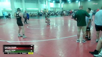 150 lbs Semis & 1st Wrestleback (8 Team) - Calton Fisher, Oak Harbor Rockets vs Wesley Husk, Camden Socs