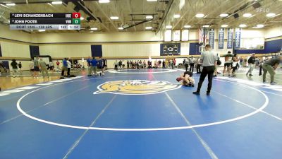 138 lbs Consolation - Levi Schanzenbach, Independent vs John Foote, VHW