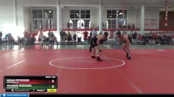 197 lbs Cons. Round 3 - Phoenix Rodgers, Indianapolis vs Aidan Petersen, Indianapolis