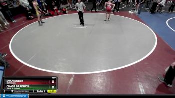 160 lbs Cons. Round 4 - Evan Roxby, Okanogan vs Chase Bradrick, Vashon Island