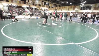 149 lbs Round 5 - Bellasue Bragg, Poway Elite vs Henry Sailor, Carlsbad Legacy Wrestling