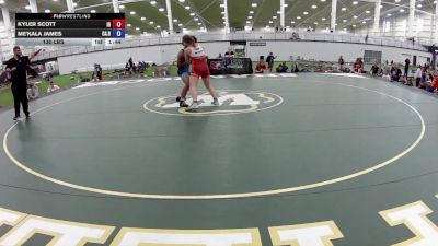 130 lbs Kyler Scott, Idaho vs Me'kala James, California Red