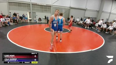 182 lbs Placement Matches (8 Team) - Marcell Booth, Minnesota Red vs Tristan Pekas, North Dakota Blue