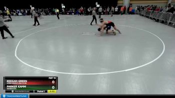 138 lbs Cons. Round 5 - Parker Kamm, Minnesota vs Keegan Green, Lions Wrestling Club