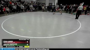 96 lbs Cons. Round 5 - Colin Weber, Ringers Wrestling Club vs Lincoln Whitcome, Immortal Athletics WC