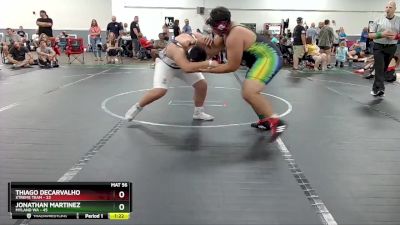 285 lbs Round 2 (8 Team) - Jonathan Martinez, Myland WA vs Thiago DeCarvalho, Xtreme Team