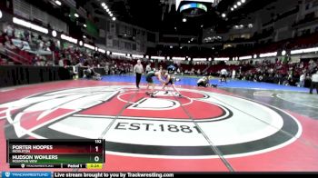 132 lbs Cons. Round 3 - Hudson Wohlers, Mountain View vs Porter Hoopes, Middleton