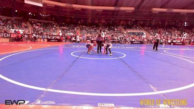 58 lbs Round Of 32 - Jett Cavazos, Top Rank Hammers vs Anderson Rich, Massa's Maniacs