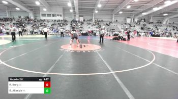 170 lbs Round Of 32 - KJ Burg, SC vs Brady Allessie, PA