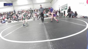 61-64 lbs Rr Rnd 1 - Alekzandr Fuller, Vian Wrestling Club vs Abel Glover, Brushy Wrestling Club