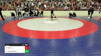 80 lbs Final - Reed Mull, Guerrilla Wrestling Academy vs Gage Richardson, The Storm Wrestling Center