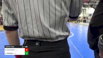 170 lbs Quarterfinal - Josiah Aldinger, Team Vision Quest vs Alex Kowalchyk, Coon Rapids Mat Bandits