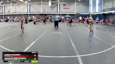 84 lbs Round 2 (4 Team) - Jaxson Mahoney, CTWHALE vs Brendan Bernatowicz, Ragin Raisins Catawba