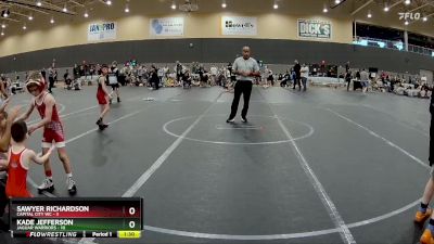 48 lbs Round 2 - Sawyer Richardson, Capital City WC vs Kade Jefferson, Jaguar Warriors