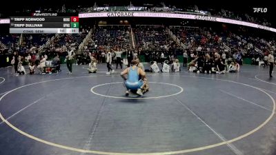 3A 165 lbs Cons. Semi - Tripp Sullivan, Union Pines vs Tripp Norwood, North Gaston High School