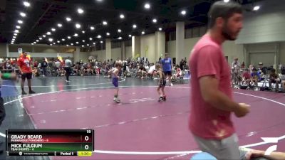 55 lbs Quarters & Wb (16 Team) - Grady Beard, Panhandle Punishers vs Mick Fulgium, Team Misfits