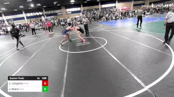 156 lbs Quarterfinal - ZyEkiel Langston, Church Boyz vs Jack Byers, Enforcers Wr Ac