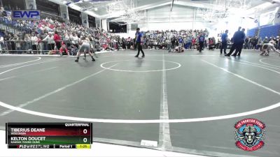 120 lbs Quarterfinal - Tiberius Deane, Wisconsin vs Kelton Doucet, Kansas Young Guns