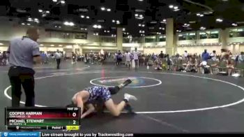 160 lbs Round 2 (10 Team) - Cooper Harman, Iowa Gables vs Michael Stewart, GA Misfits