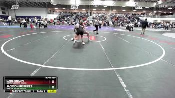 157 lbs Cons. Round 3 - Cade Braun, Northwestern (Iowa) vs Jackson Remmers, Dakota Wesleyan (S.D.)