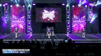 RISE Athletics - Envy [2026 L1 Mini - D2 - A DAY 1] 2026 JAMfest Cheer Super Nationals
