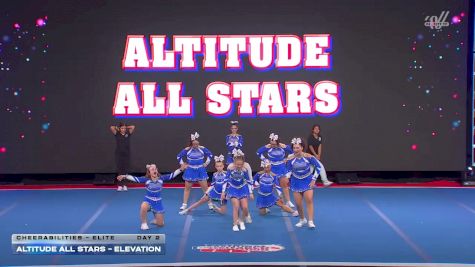 Altitude All Stars - Elevation [2026 CheerABILITIES - Elite Day 2] 2026 NCA All-Star National Championship