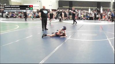 53 lbs Rr Rnd 6 - Joseph Guagliano, Team Tugman - ESC vs Connor McCollum, Wrecking Crew Wrestling Academy - ESC