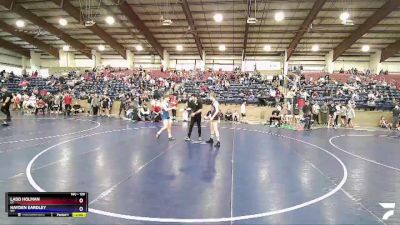 120 lbs Semifinal - Ladd Holman, UT vs Hayden Eardley, WY