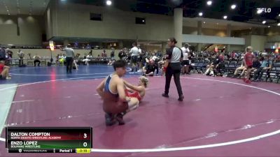 144 lbs 3rd Place Match - Enzo Lopez, Boumans Wrestling vs Dalton Compton, North DeSoto Wrestling Academy