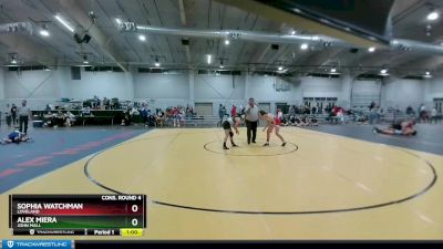 125 lbs Cons. Round 4 - Sophia Watchman, Loveland vs Alex Miera, John Mall