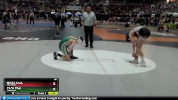 98 lbs Champ. Round 1 - Zach Teal, Lakeland vs Reece Call, Hillcrest