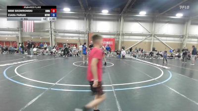 57 kg Rr Rnd 5 - Mimi Skowronski, South Hills Wrestling Academy - GHSE vs Ciara Farias, Maine Trappers Blue - GHSE