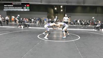 149 lbs Champ. Round 1 - Dru Thomas, Avila vs Paolo Espinosa-McLennan, Waldorf (Iowa)