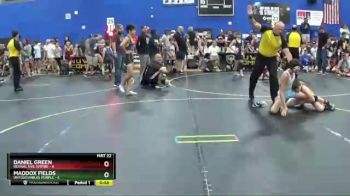 91 lbs Semis & 1st Wrestleback (8 Team) - Maddox Fields, Untouchables Purple vs Matthew McDermott, Revival Evil Empire