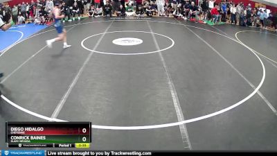 132 lbs Cons. Round 1 - Conrick Baines, SLAM! NEVADA vs Diego Hidalgo, Cheyenne